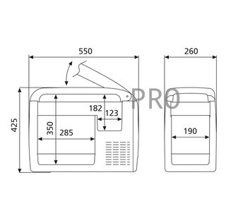 Frigorifero portatile a compressore - Dometic
