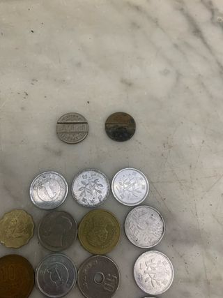 Lotto Monete Varie Vintage(lire pound etc)