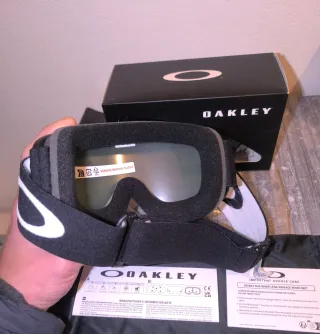 Maschera Sci/Snowboard Oakley Total Black