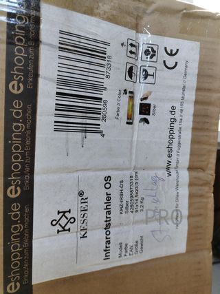 Riscaldatore a infrarossi Kesser