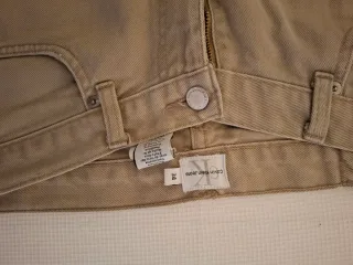 Pantalón vaquero hombre Calvin Klein beige