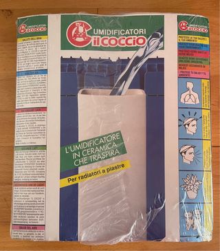 2 Umidificatori in Ceramica per Radiatore Il Coccio