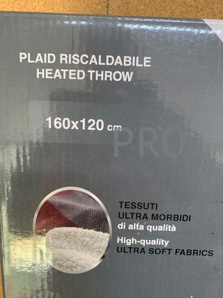 Copripiumino elettrico 160 x 120 cm, Imetec