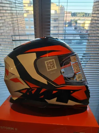 Casco Moto LS2 Storm II ktm