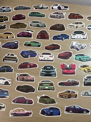 Pegatinas de Coches Deportivos