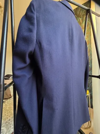 Americana Massimo Dutti Azul