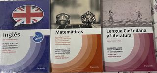 Libros acceso Grado Superior