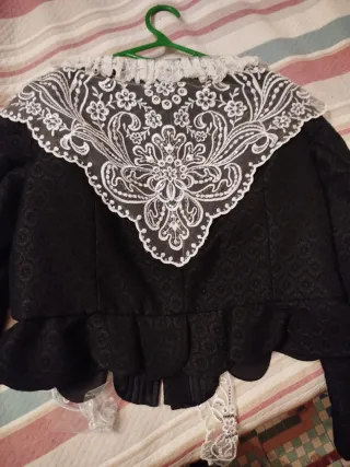 Corpiño Fallera Negro actual Se vende sin peinador