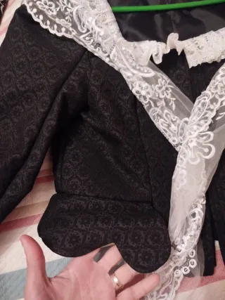 Corpiño Fallera Negro actual Se vende sin peinador