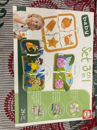 Juego Educativo Educa Baby Set 3 en 1
