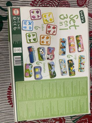 Juego Educativo Educa Baby Set 3 en 1