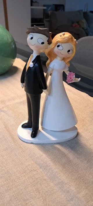 Muñecos Novios Madera