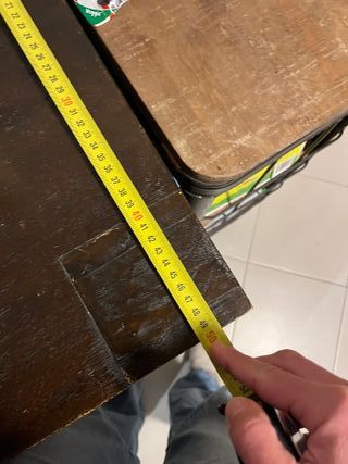 Credenza Teak Marrone Scuro