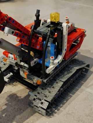 LEGO Technic 8294+8293 Escavatore Cingolato