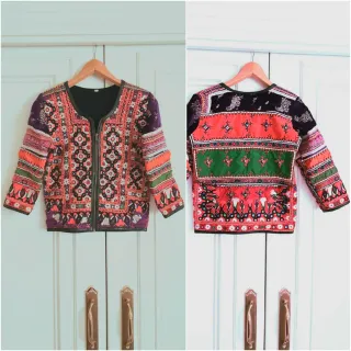 Biker piel apliques tribus nómadas