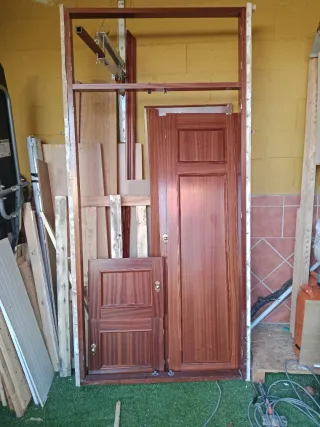 Armario empotrado madera 229x120 alto/ancho madera