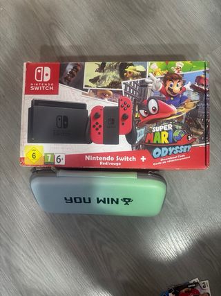 Nintendo Switch Verde y Rosa