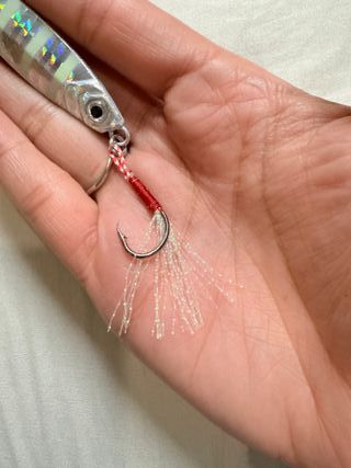 Anzuelo señuelo de pesca con plumas