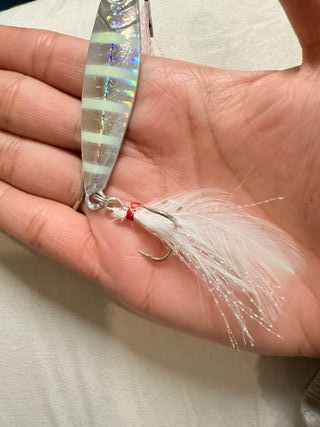 Anzuelo señuelo de pesca con plumas