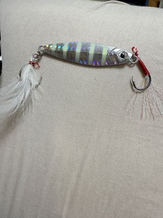 Anzuelo señuelo de pesca con plumas