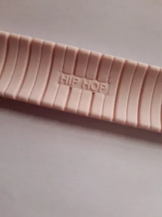 Bracciale Hip Hop Rosa e Acciaio