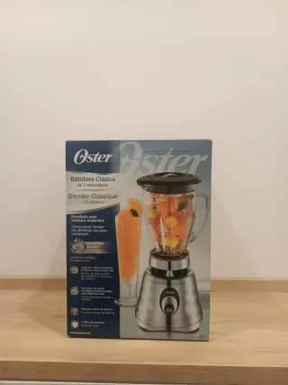 Batidora Oster 6 velocidades 600w cuchillas acero