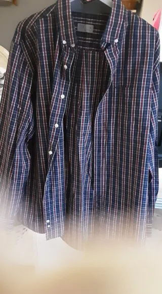 Camisa de cuadros TEX Talla XL