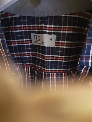 Camisa de cuadros TEX Talla XL