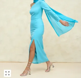 Vestido Celeste Miphai Talla M