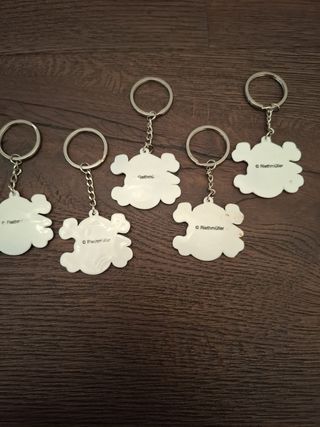 5 Portachiavi Pirati Teschio