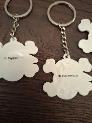 5 Portachiavi Pirati Teschio