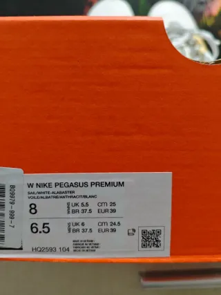 Nike Pegasus Premium Blanco/Amarillo