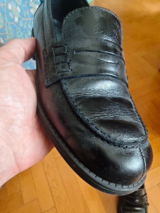 Mocasines mujer Massimo Dutti Piel Negro Talla 37