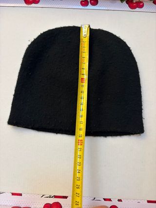 Berretto Fila lana nero uomo