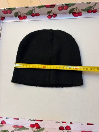 Berretto Fila lana nero uomo