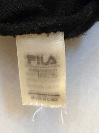 Berretto Fila lana nero uomo