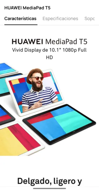 Tablet huawei mediapad t5 10pulgadas