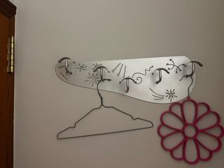 Colgador decorativo pared