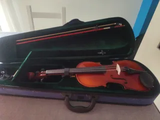 Violín 4/4 con estuche y arco