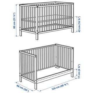 Cuna Gulliver IKEA 60x120