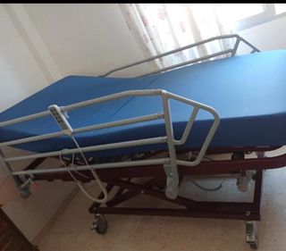 Cama Eléctrica Articulada con Carro Elevador
