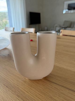 Jarrón beige Maisons du Monde