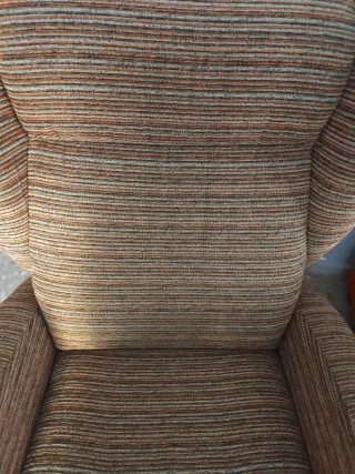 Sillón orejero reclinable tela teléfono642909916