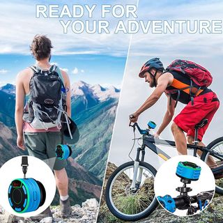 Altavoz Bluetooth para Ducha Azul/Verde