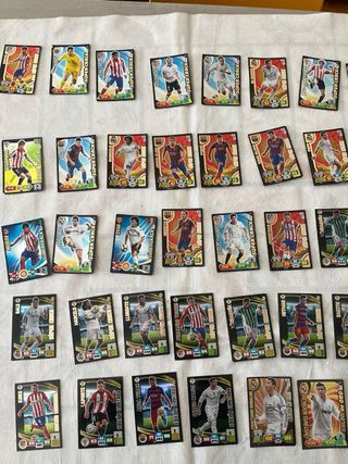 Cromos de fútbol Adrenalin