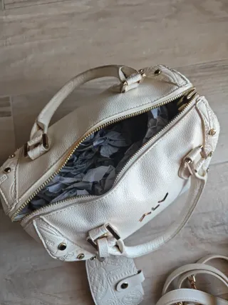 Borsa Alviero Martini panna con tracolla