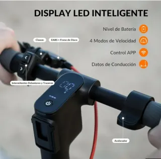 Patinete Eléctrico Plegable 14.6kg