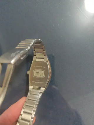 Reloj Lotus Mujer Azul y Plateado