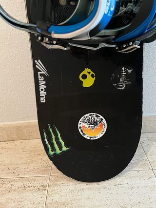 Tabla Snowboard Burton Whammy Bar + fijaciones