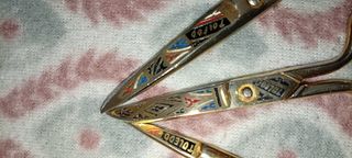 Antiche forbici decorate di Toledo